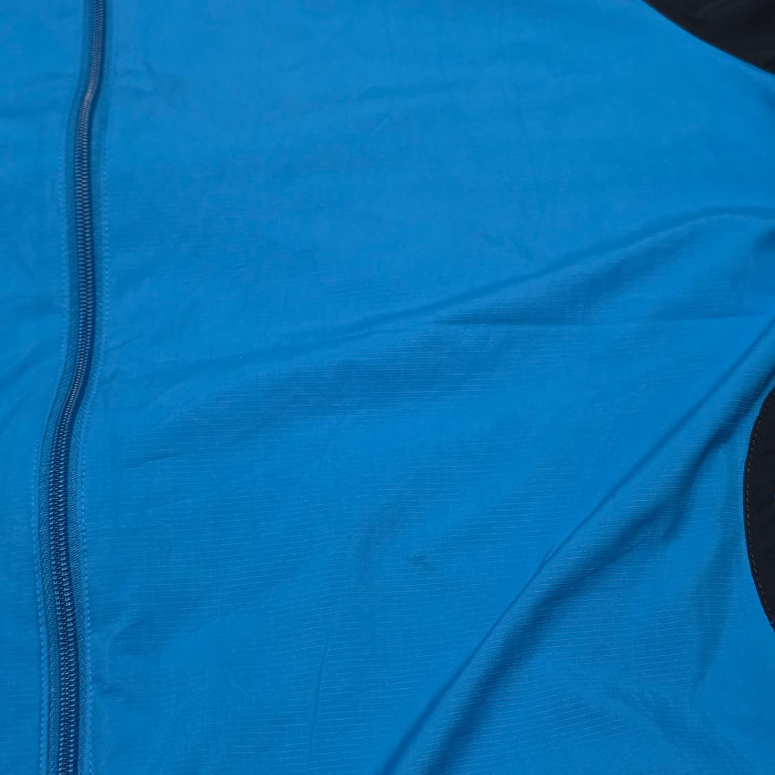 일본빈티지 아디다스 올드스쿨 블루x블랙 바람막이 져지트랙탑 상품이미지8