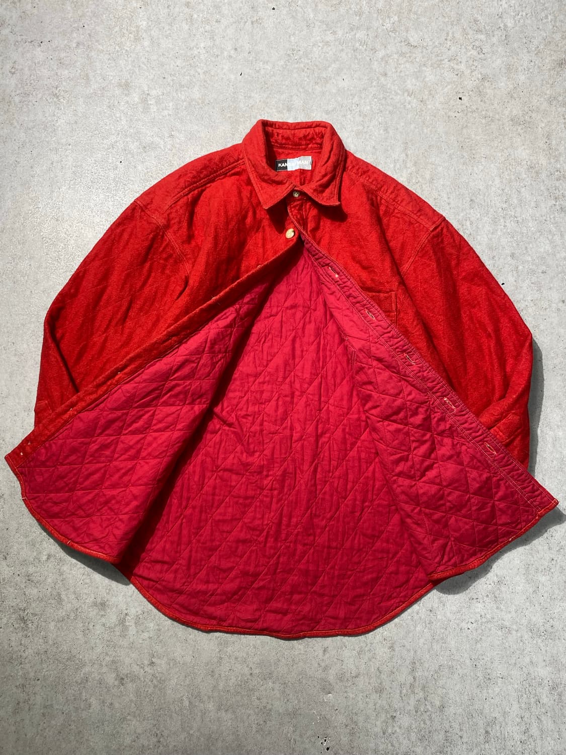 [L] Kansai Man 간사이 야마모토 퀼티드 셔츠 상품이미지5