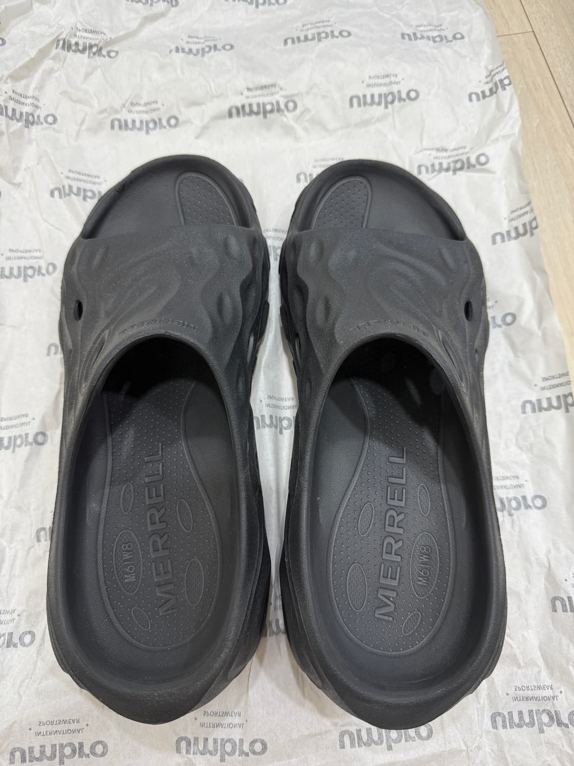 MERRELL 머렐 하이드로 슬라이드 2 블랙 240-245 상품이미지4