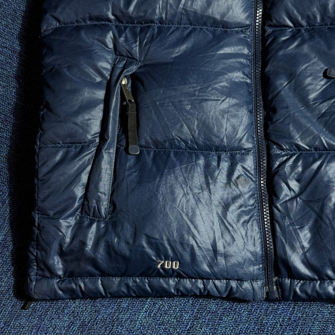 노스페이스 네이비 패딩 조끼 상품이미지3