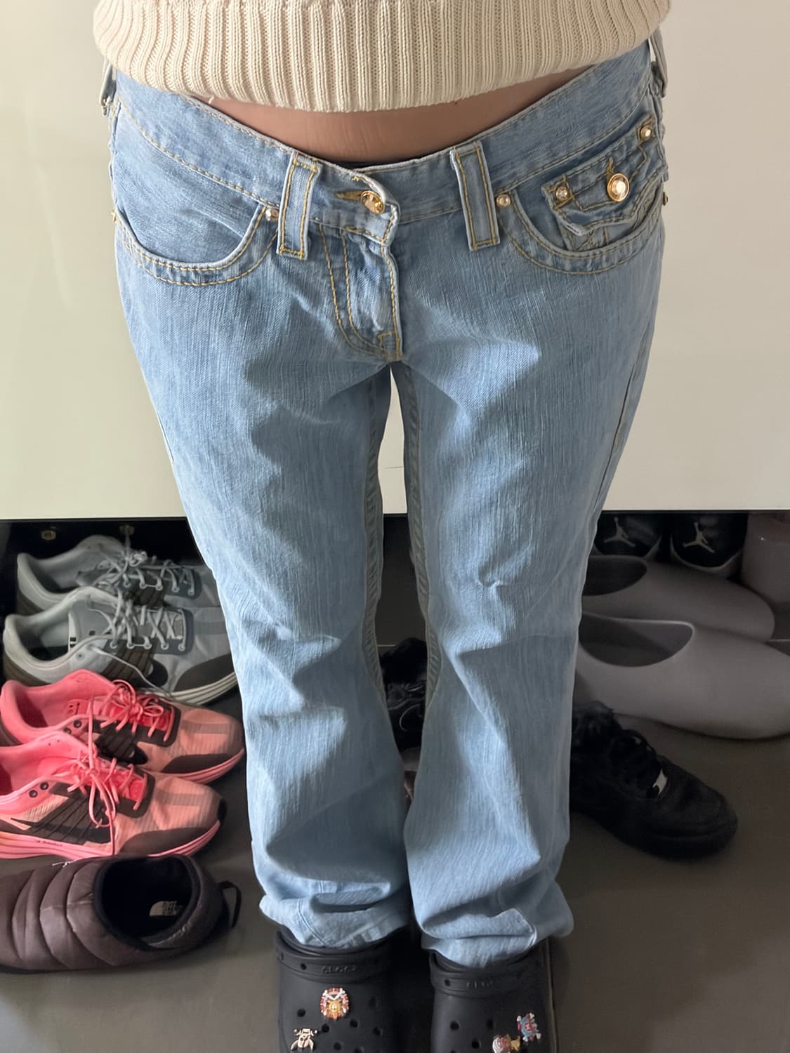 트루릴리젼 연청 팬츠 판매합니다 상품이미지2