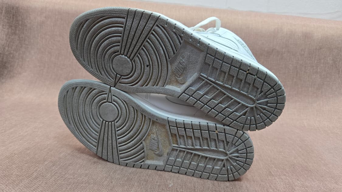 나이키 265mm- 에어 조던 1 미드 화이트 상품이미지6