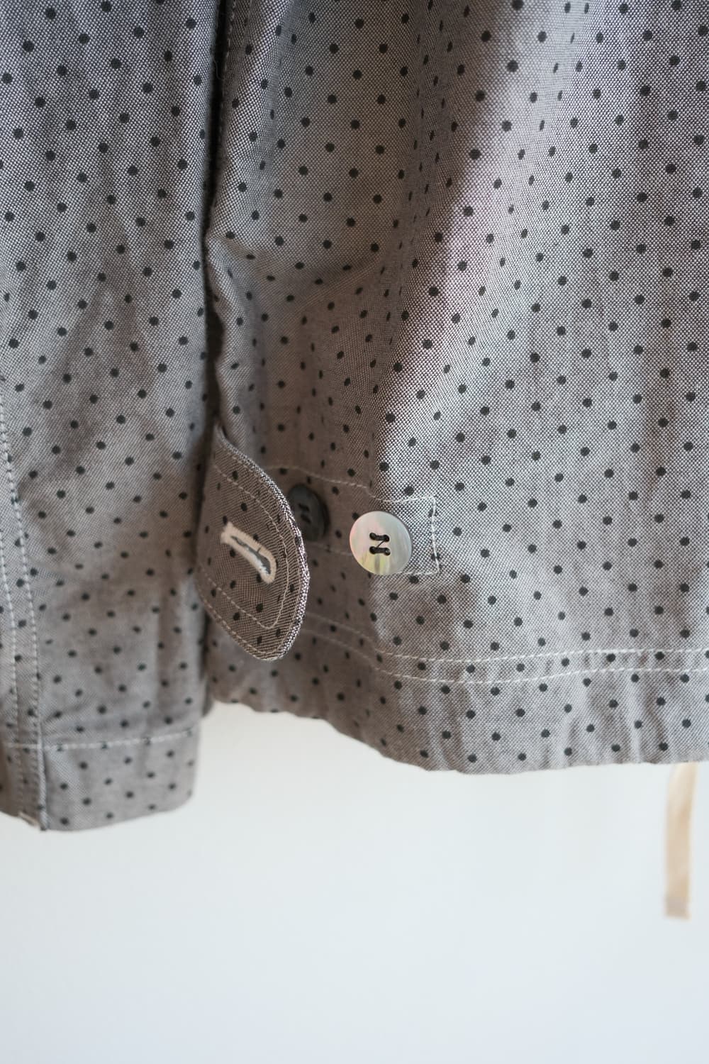 Dot pocket hood zip-up jacket 상품이미지8