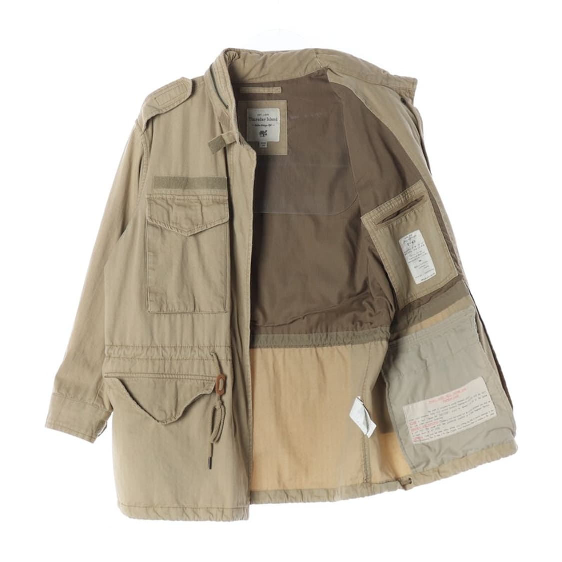 써스데이아일랜드 사파리 야상자켓 M 상품이미지2