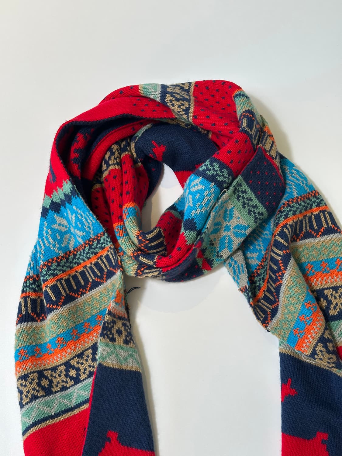 노르딕 코지 니트 머플러  상품이미지5