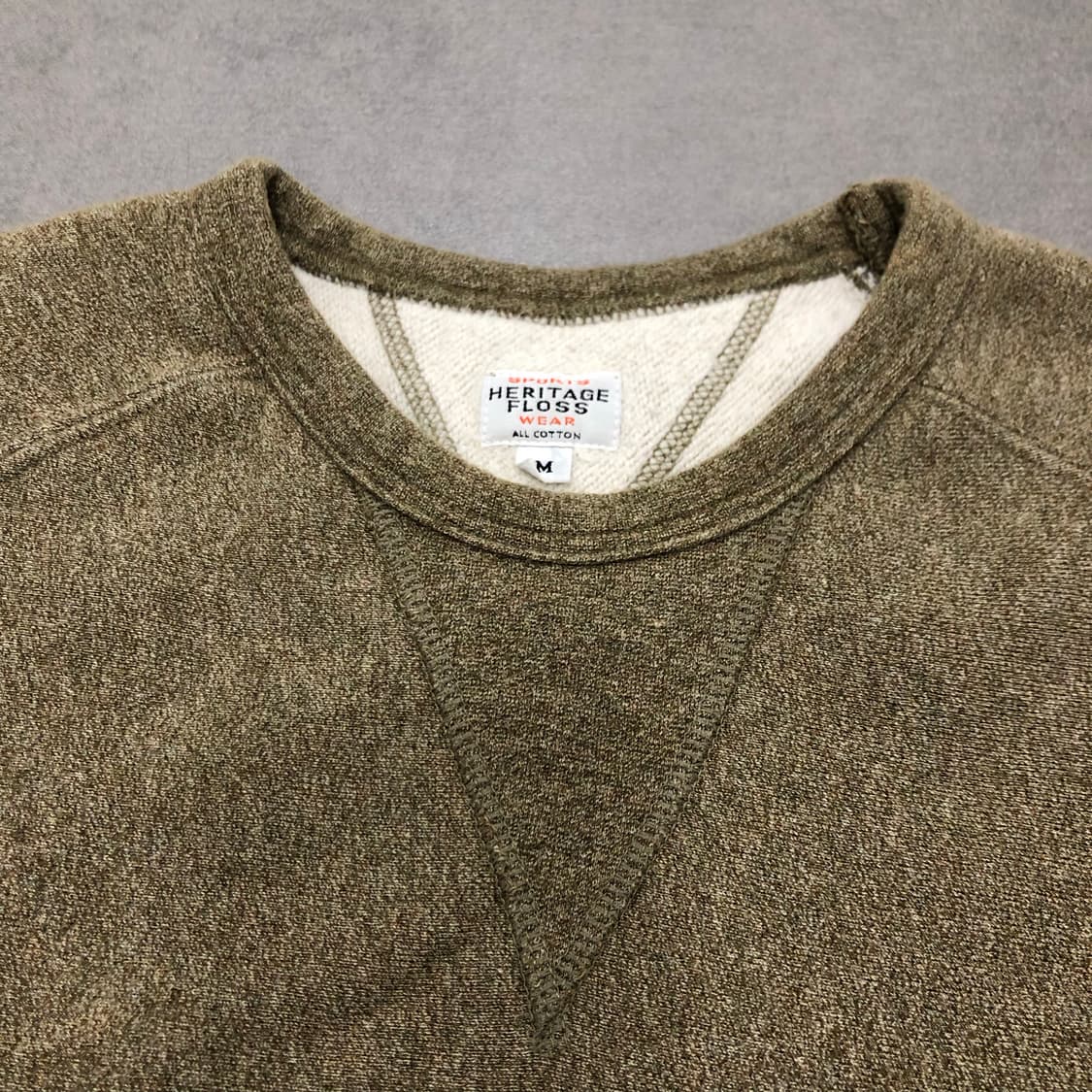 헤리티지플로스 스웻 맨투맨 티셔츠 M 상품이미지2