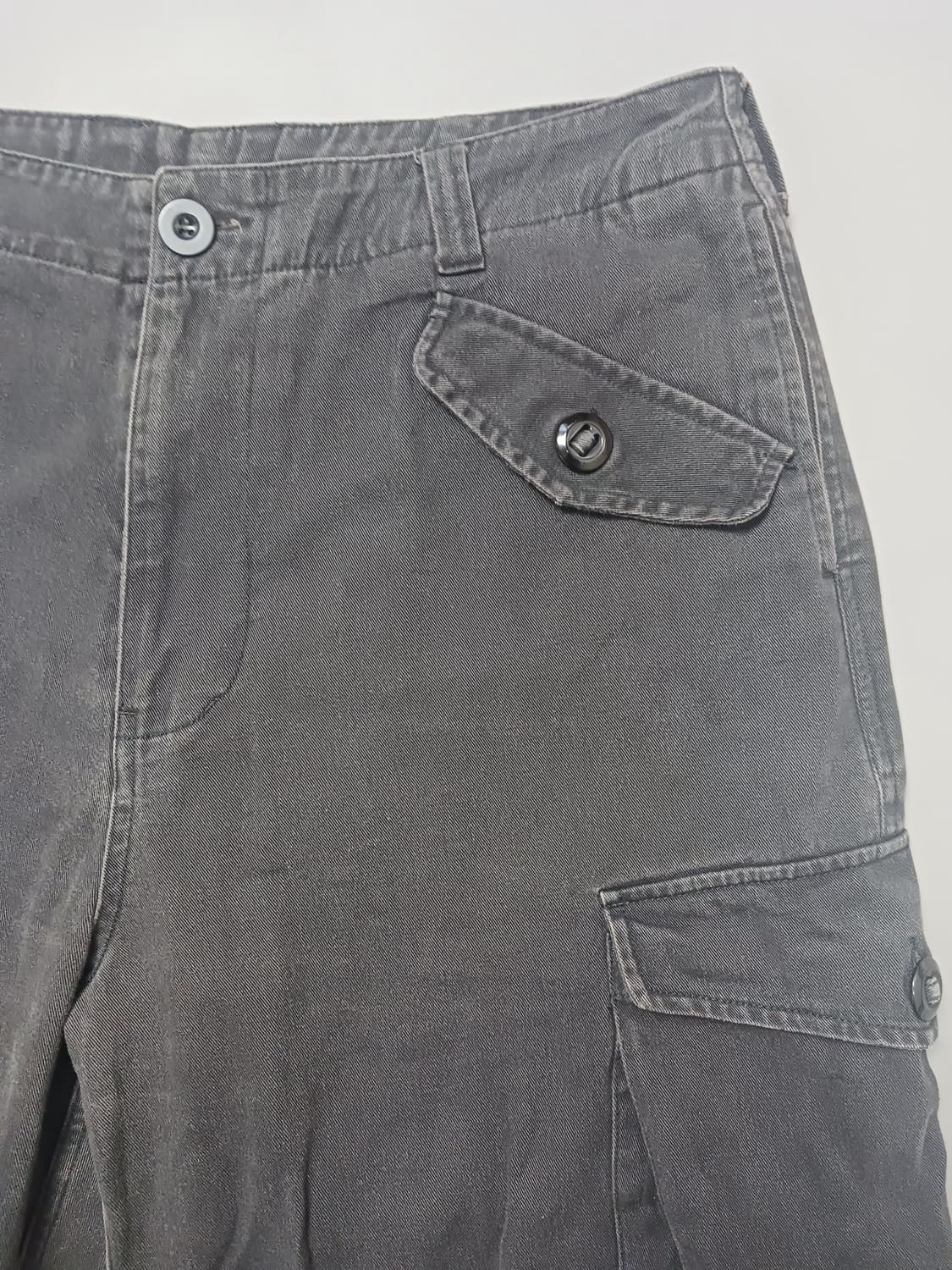 [L] 아웃스탠딩 블랙 밀리터리 카고 팬츠 상품이미지4