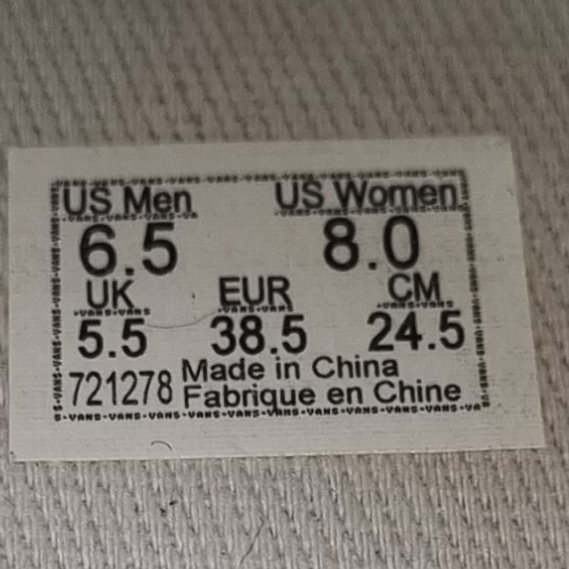 반스 어센틱 메쉬 여성스니커즈245 상품이미지6