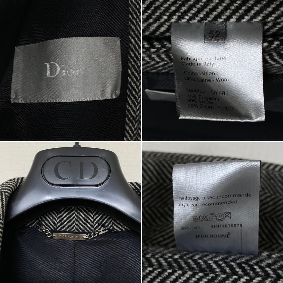 2004FW Dior HOMME by HEDI SLIMANE COAT 상품이미지6