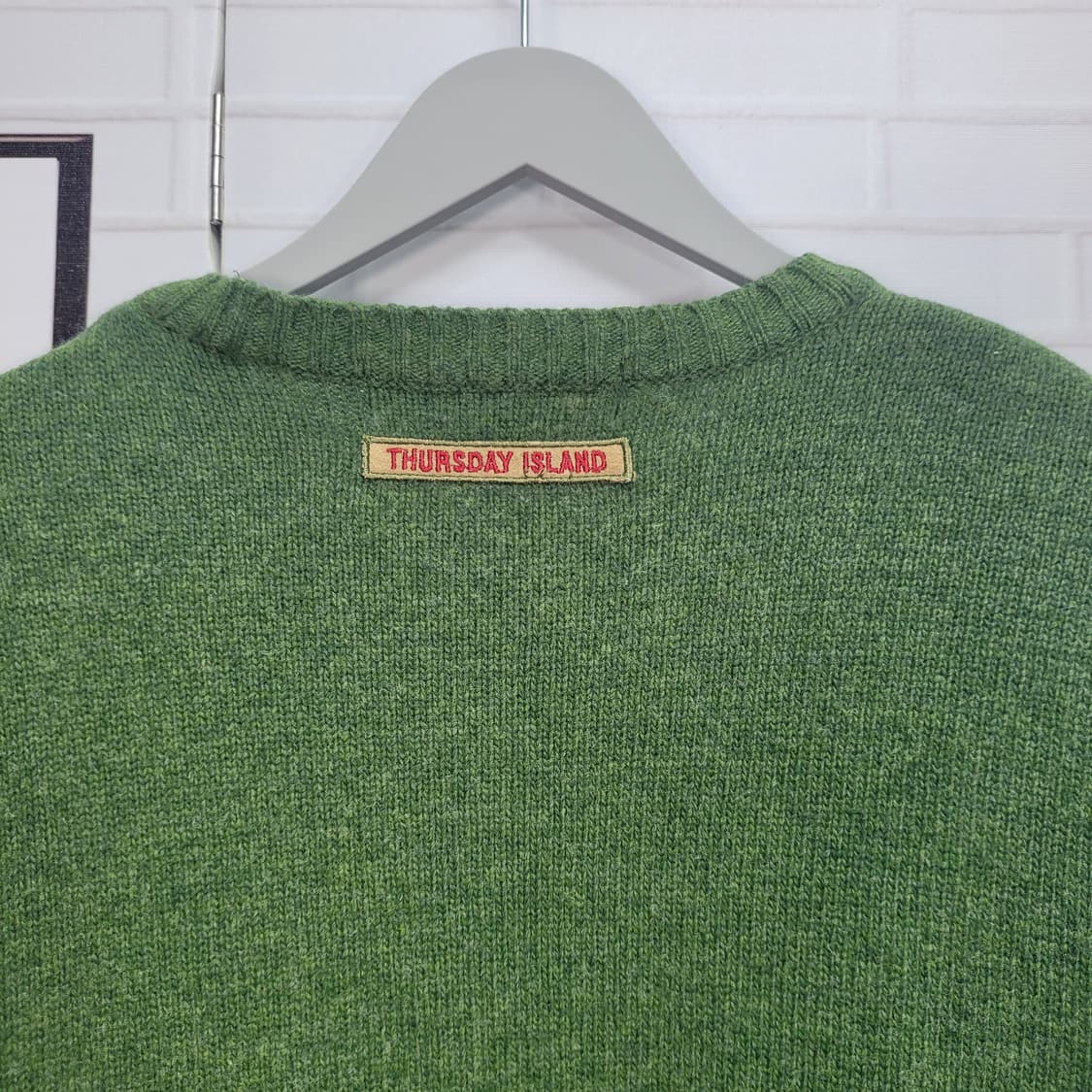 써스데이아일랜드 모80% 긴팔 니트 스웨터 95사이즈 상품이미지6