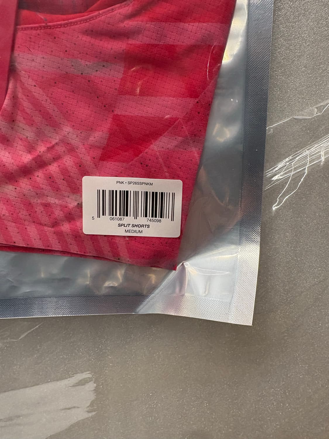 uvu 스플릿 쇼츠 핑크 새제품 상품이미지3