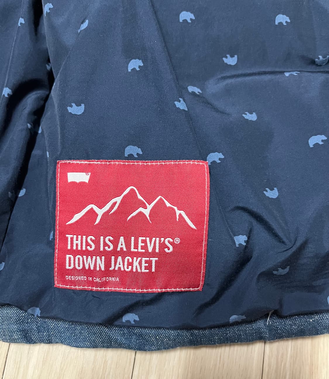 리바이스 다운 패딩 조끼 상품이미지9