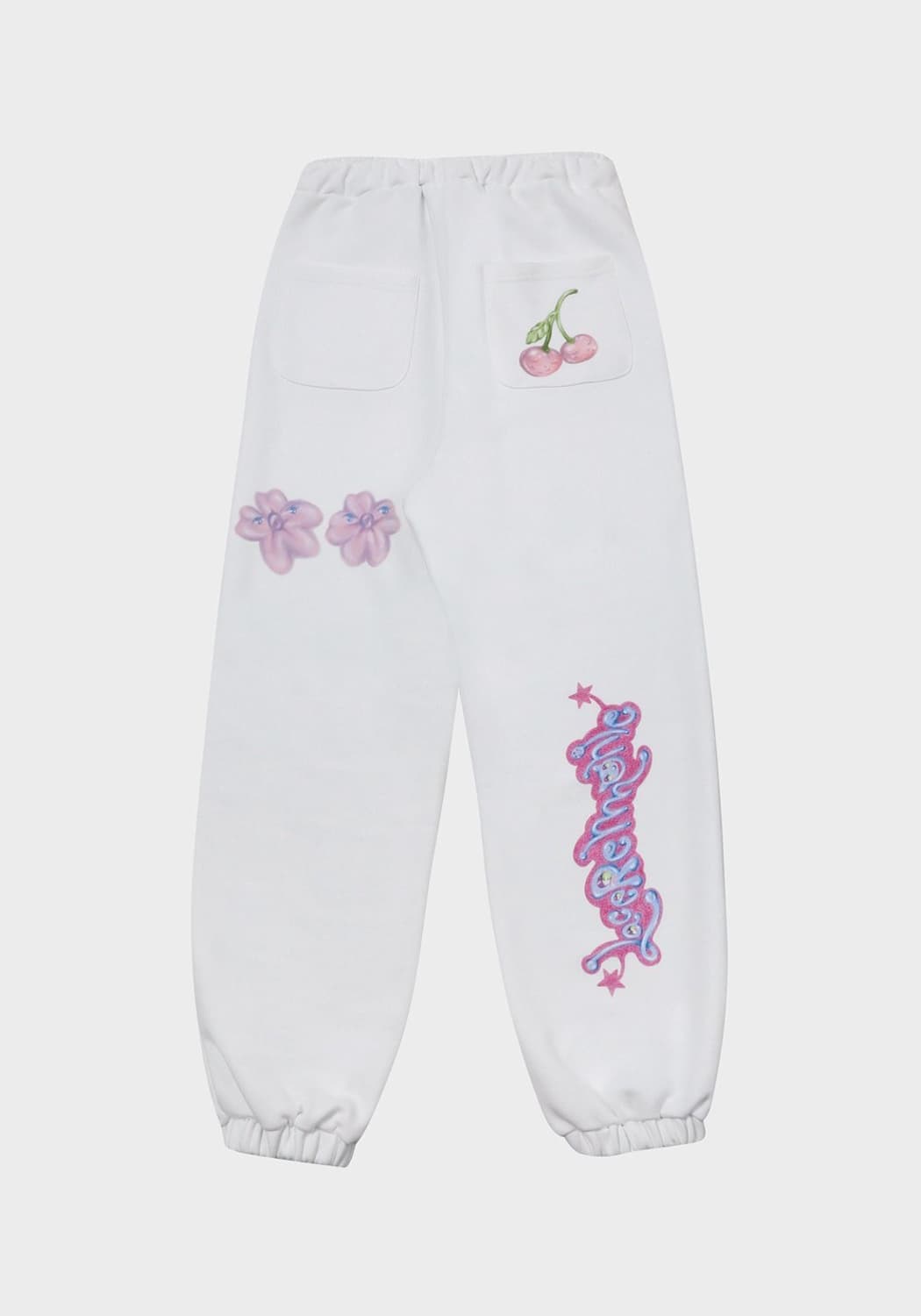 라세레모니 Laceremonie 스웨트팬츠 (WHITE) 상품이미지2