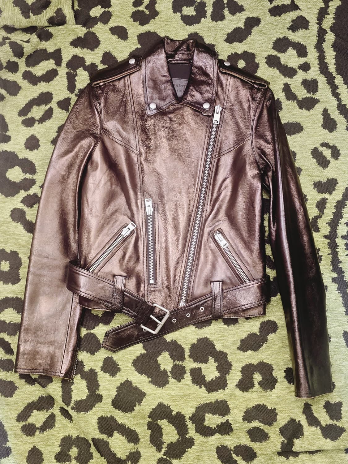 올세인츠(AllSaints) 릭비(Rigby) 페이톤 양가죽 레더재킷 상품이미지8