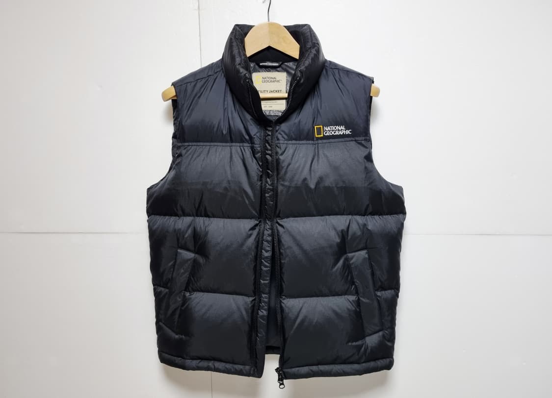 남성 내셔널지오그래픽 유틸리티 덕 다운 패딩 파카 베스트 조끼 상품이미지6