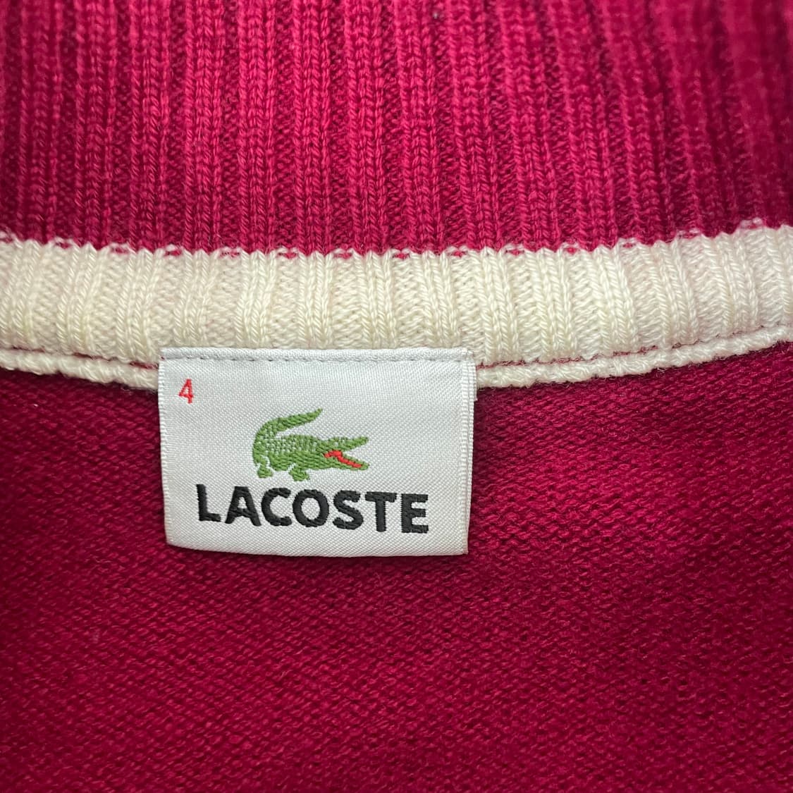 라코스테 반집업 니트 상품이미지2