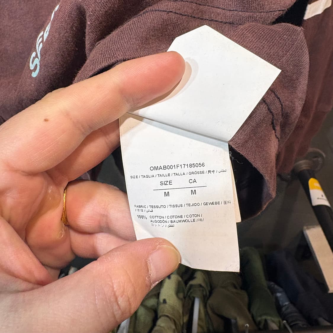 [M] OFF WHITE 오프화이트 롱슬리브 상품이미지8