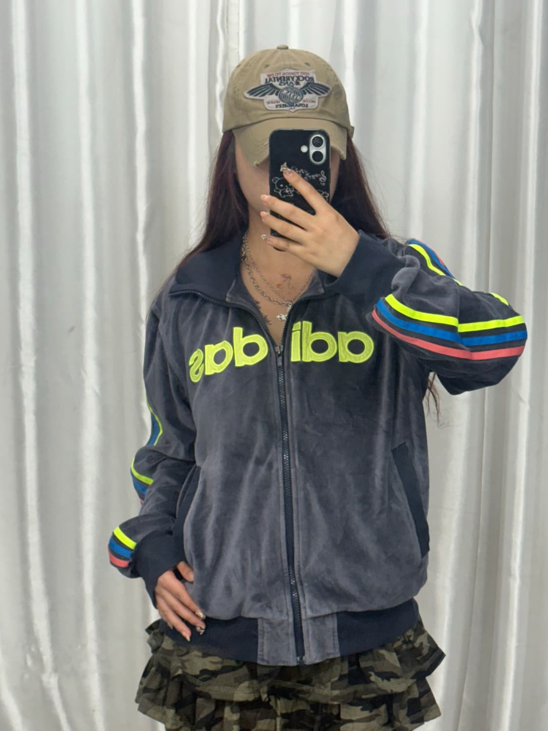 Adidas gray velvet jersey 상품이미지2