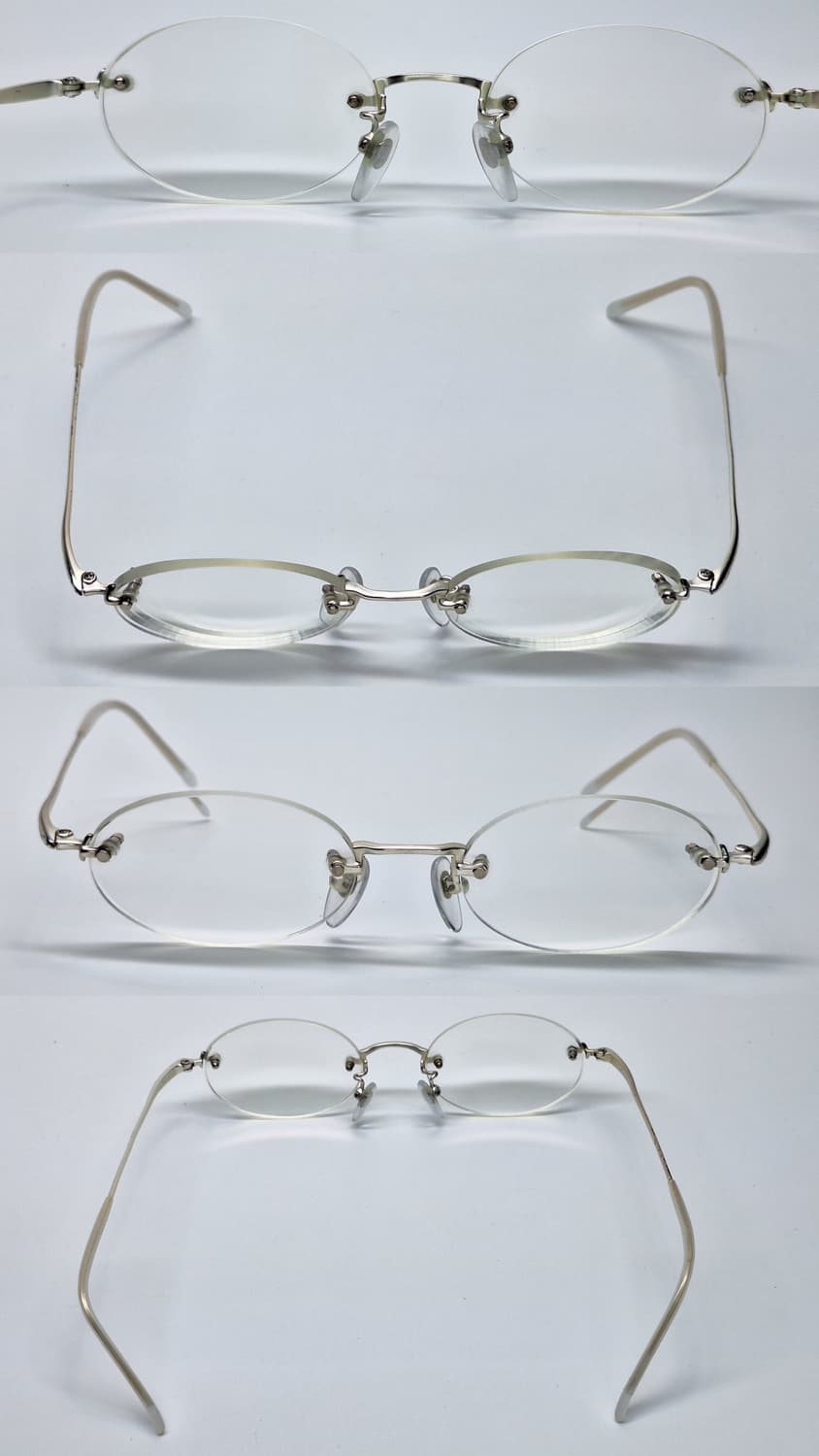 막스마라 Max Mara MM-811J 무테 안경테 일본 제조 수입 패션 상품이미지3