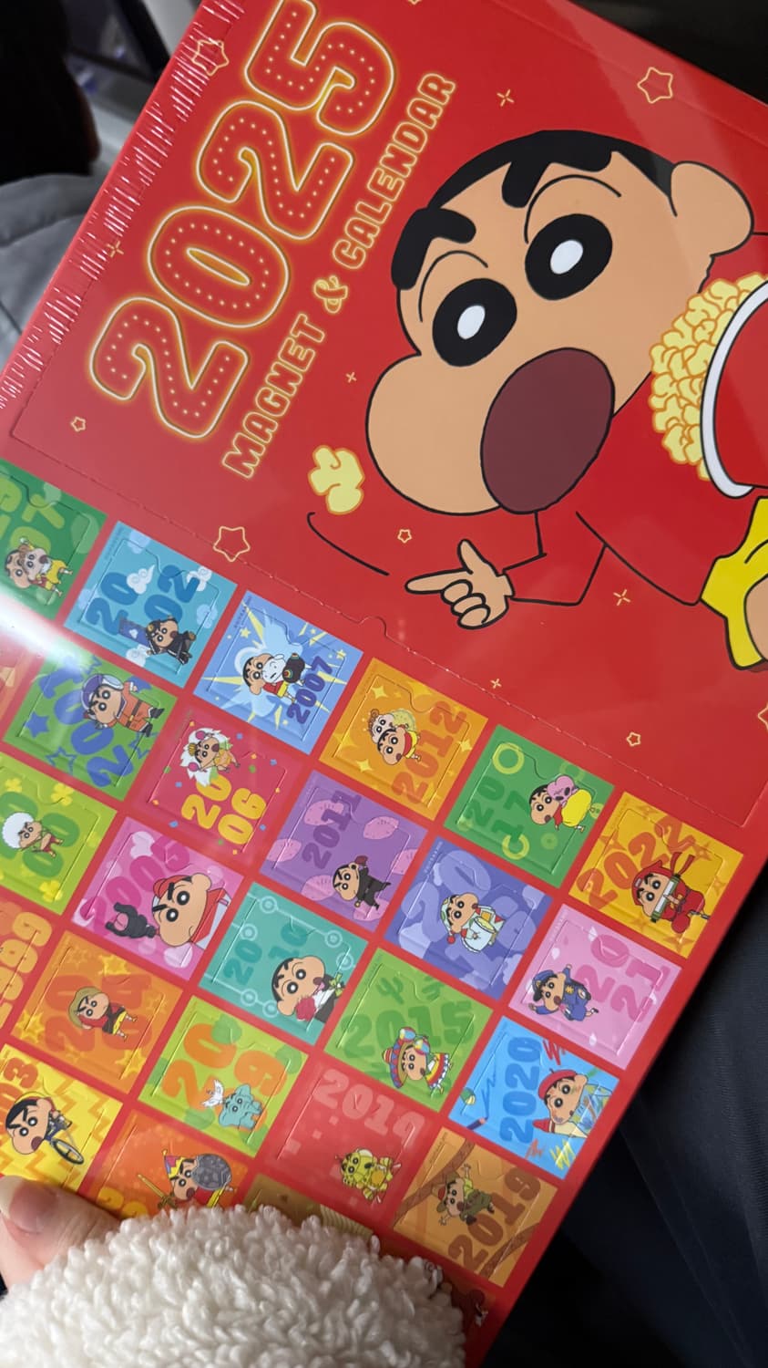 짱구 cgv 2025 캘린더 새상품 상품이미지1