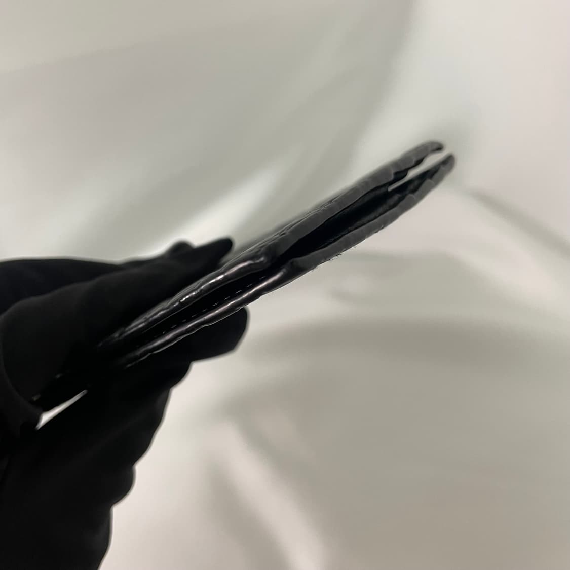 구찌 GG 로고 마이크로시마 블랙 머니클립 반지갑 단품 상품이미지4