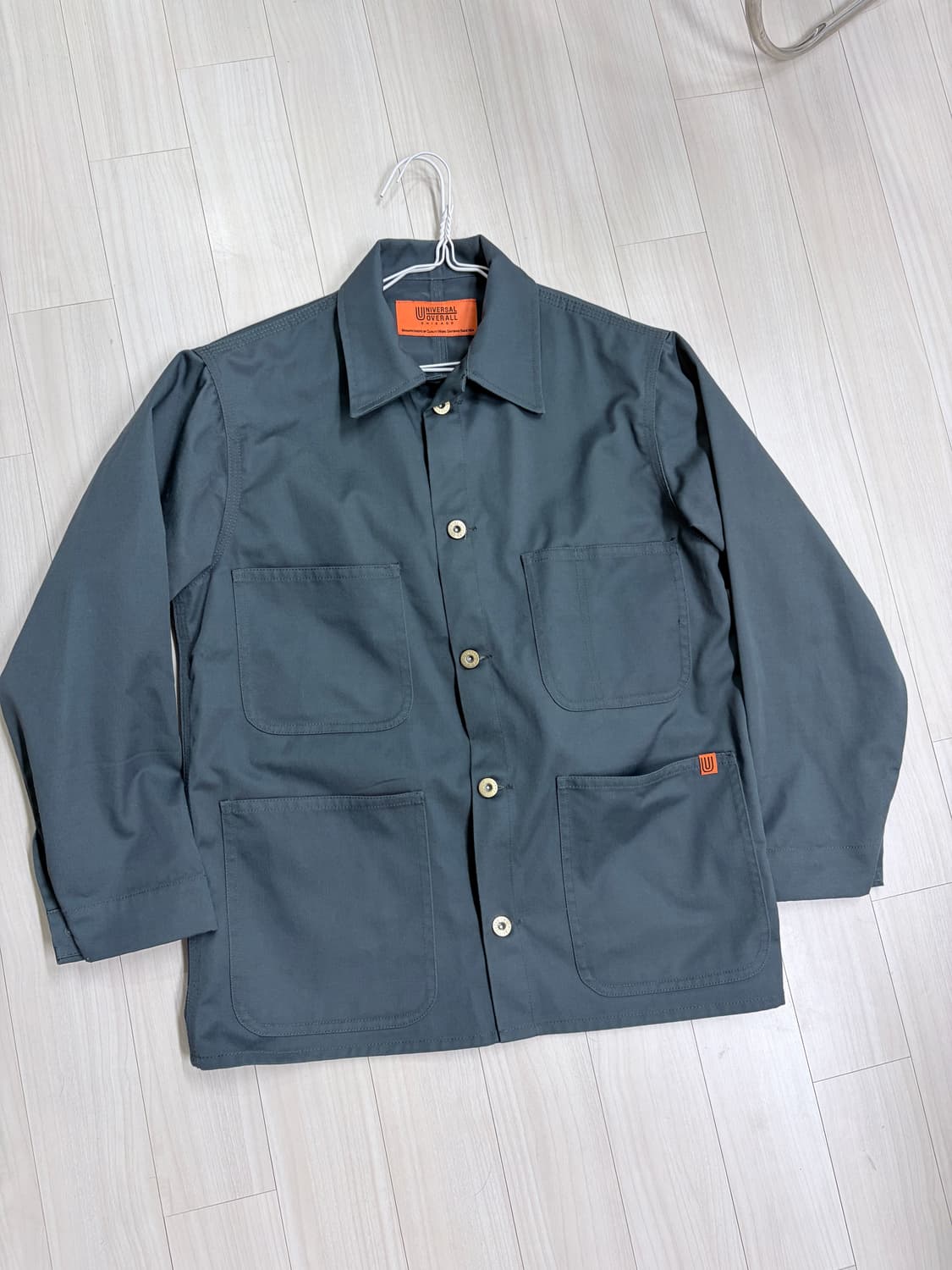 유니버셜오버롤 재팬 커버올 그린 s사이즈 상품이미지3