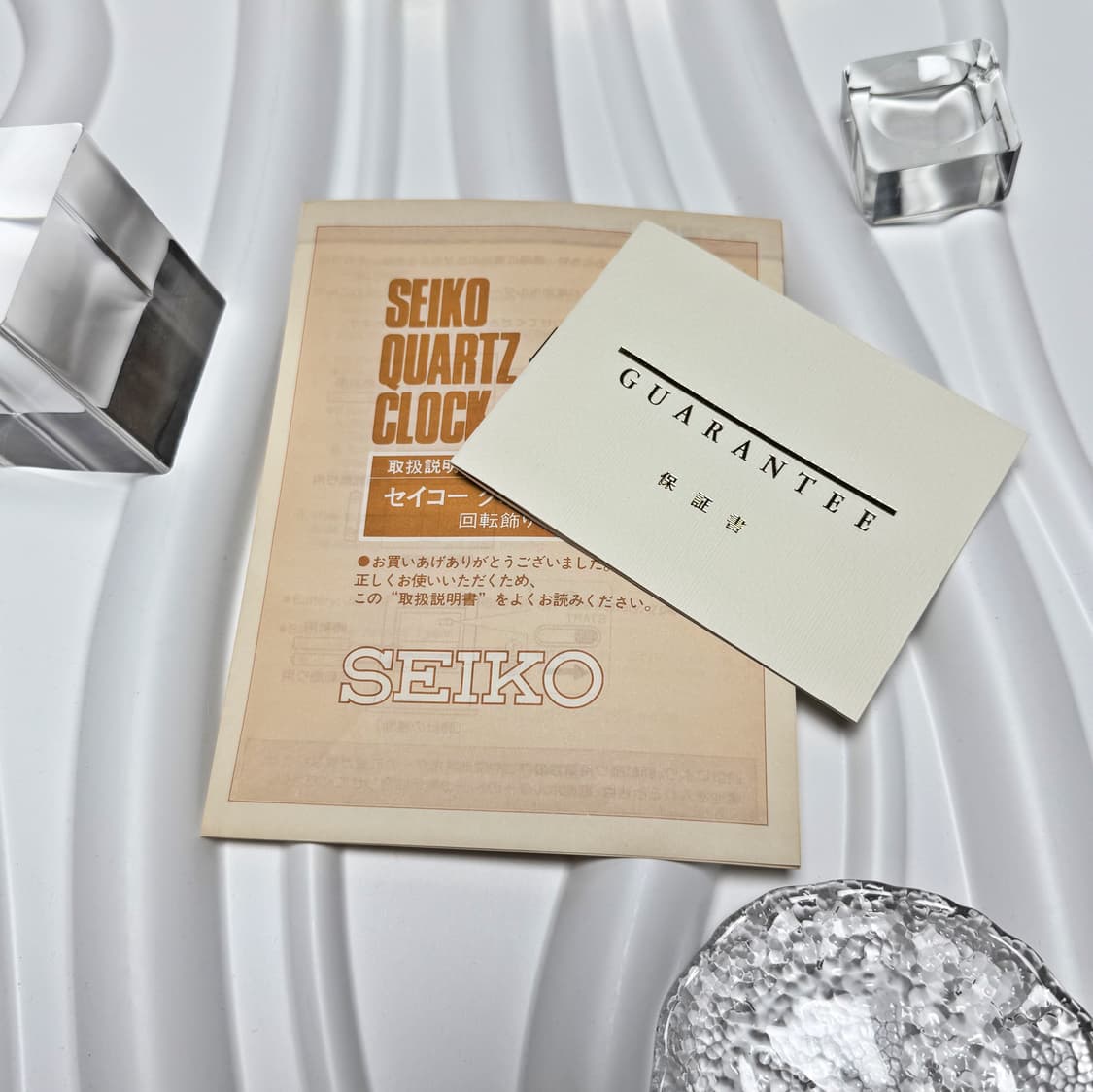 80's90's 세이코 빈티지 엠블럼 회전 추 탁상시계 상품이미지6