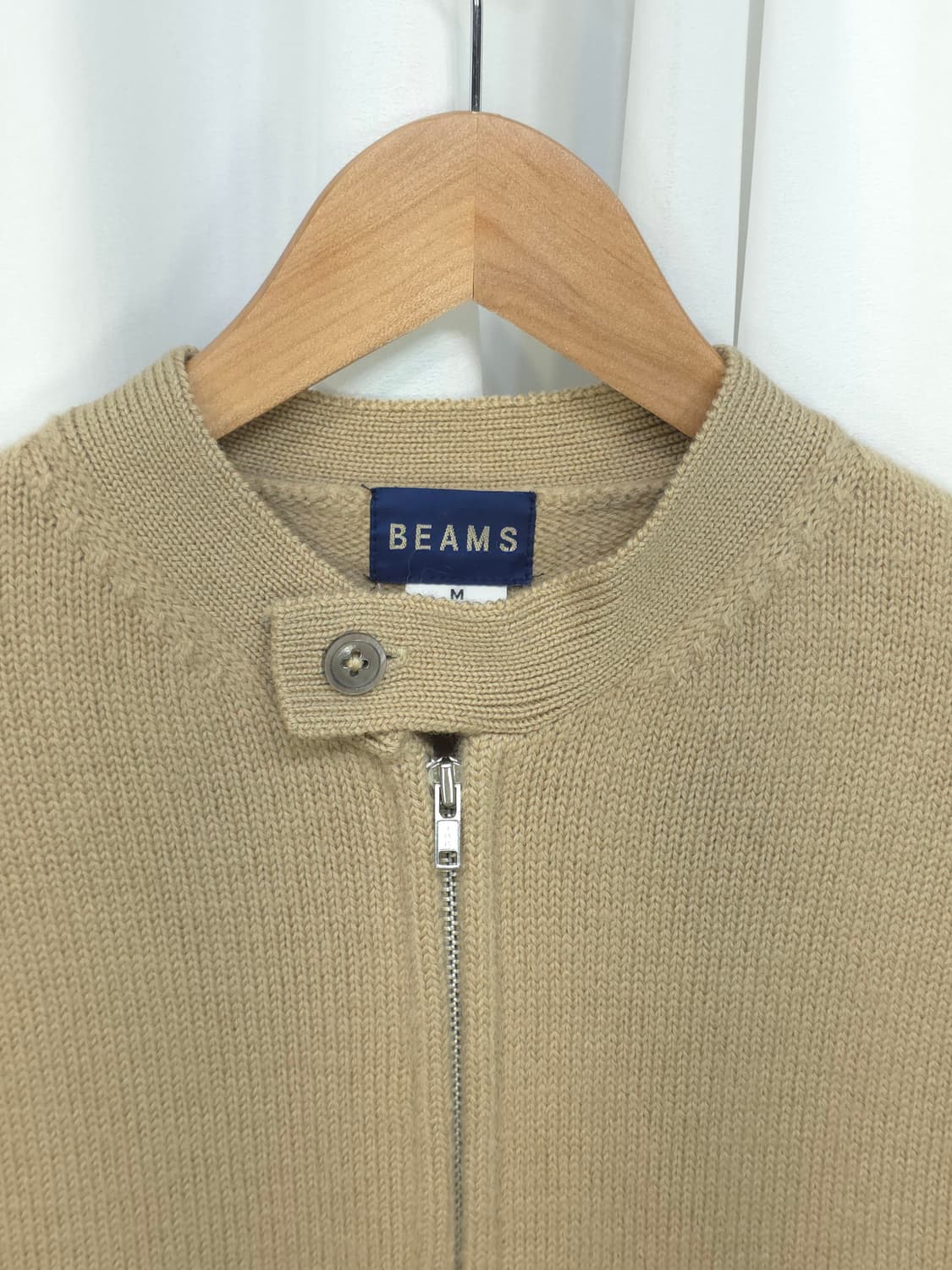 빔즈 울100% 니트가디건 상품이미지1