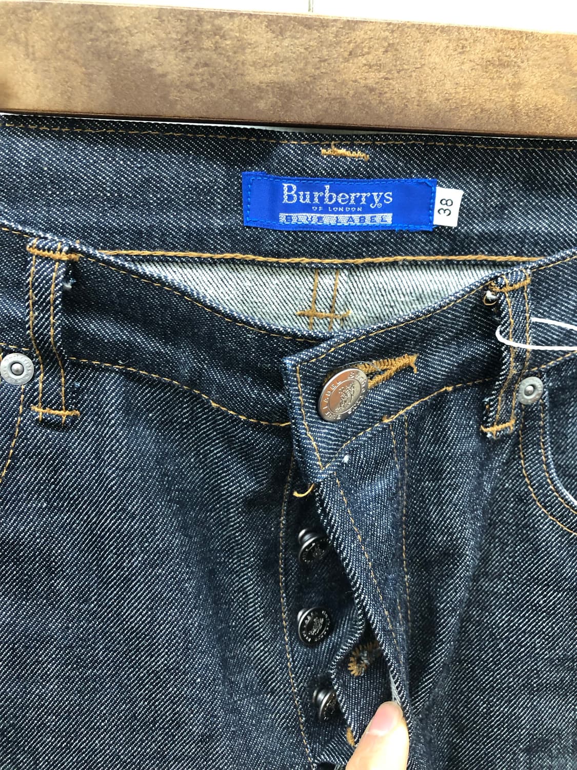 버버리 블루 라벨 데님 팬츠 상품이미지3