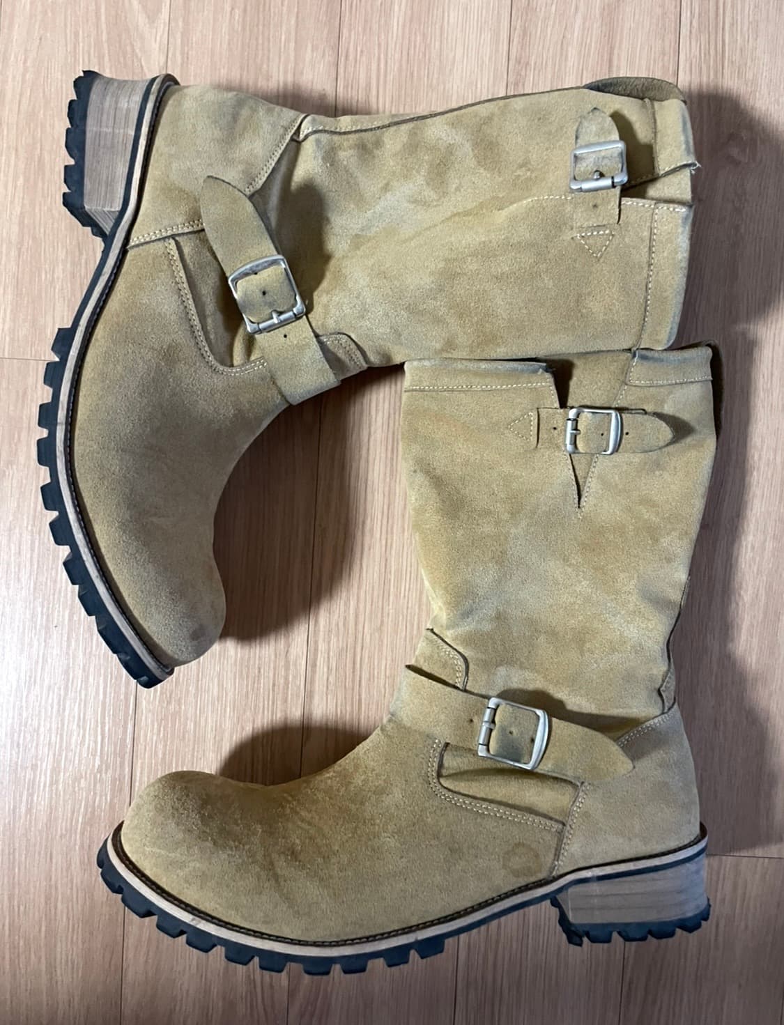 스웨이드 엔지니어 부츠 44 상품이미지3