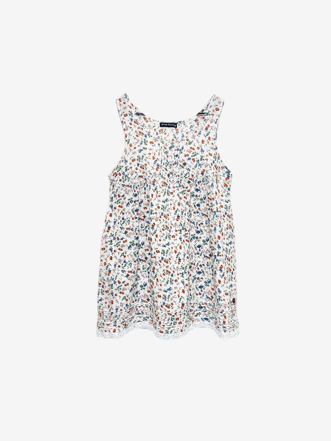 Floral Cotton Long Sleeveless - Ivory 상품이미지5