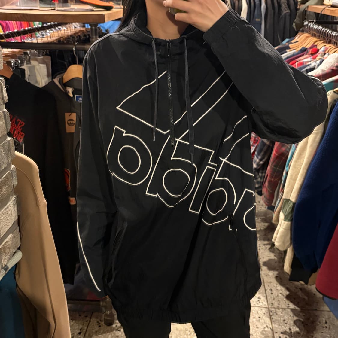 adidas 아디다스 스포츠 바람막이 웜업 상품이미지1