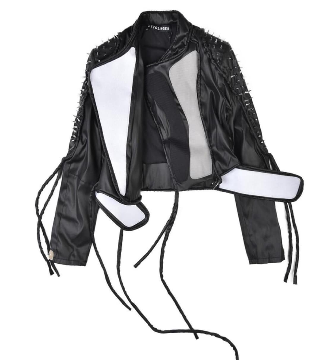 OTTOLINGER Studded Biker Jacket Black 상품이미지2