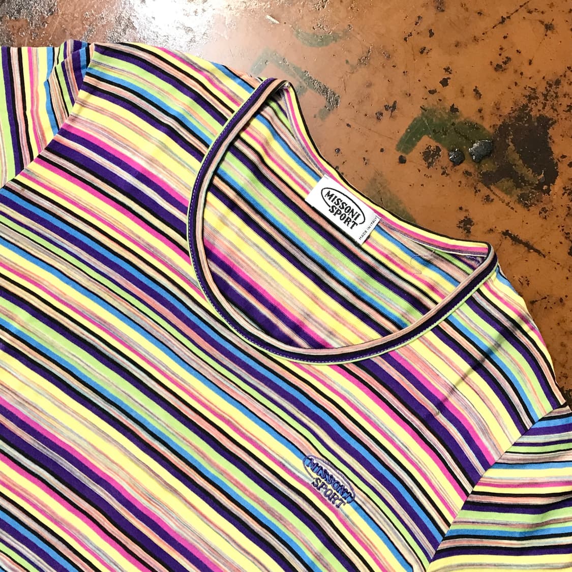 Italy 미쏘니 익스트림 컬러링 숏 슬리브 여성 66 사이즈 상품이미지3