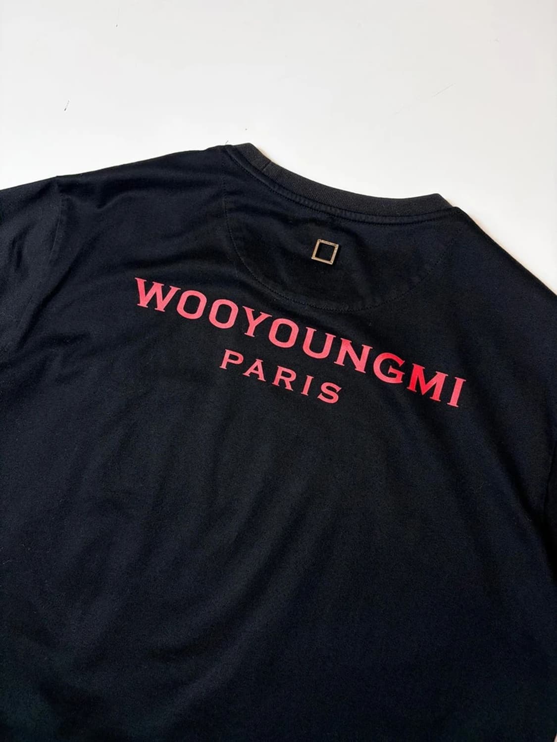 우영미 19FW 백로고 반팔 티셔츠 PN9552 상품이미지2