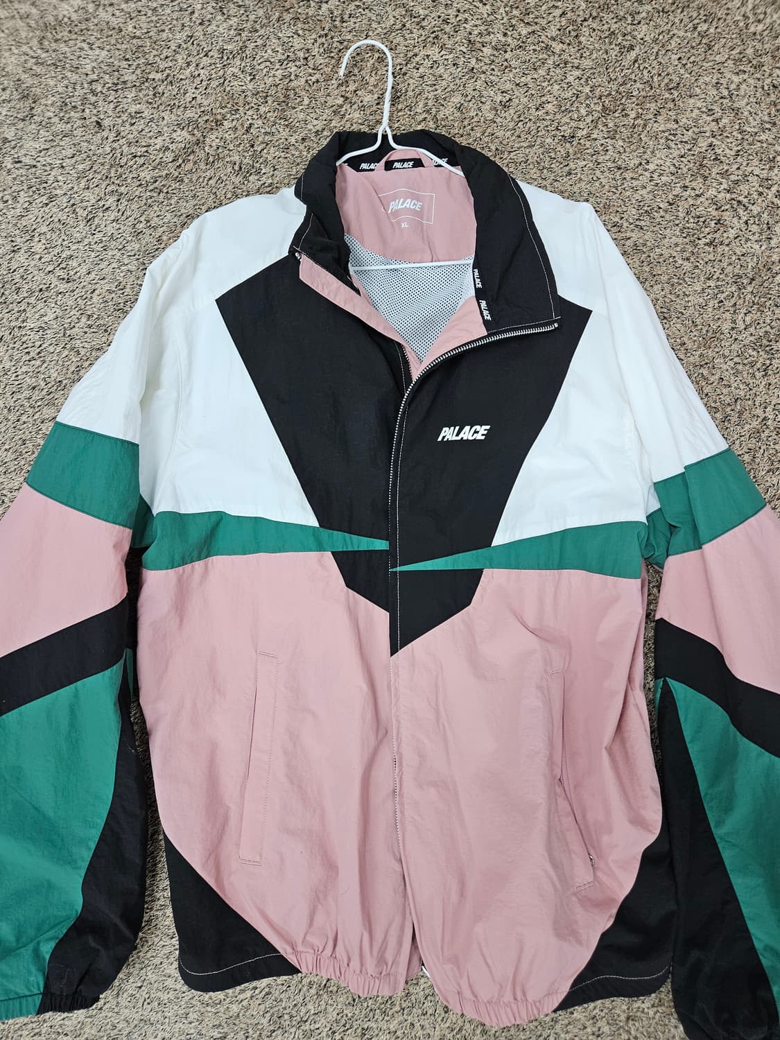 22FW-팔라스 패널드 쉘 자켓 핑크 상품이미지1