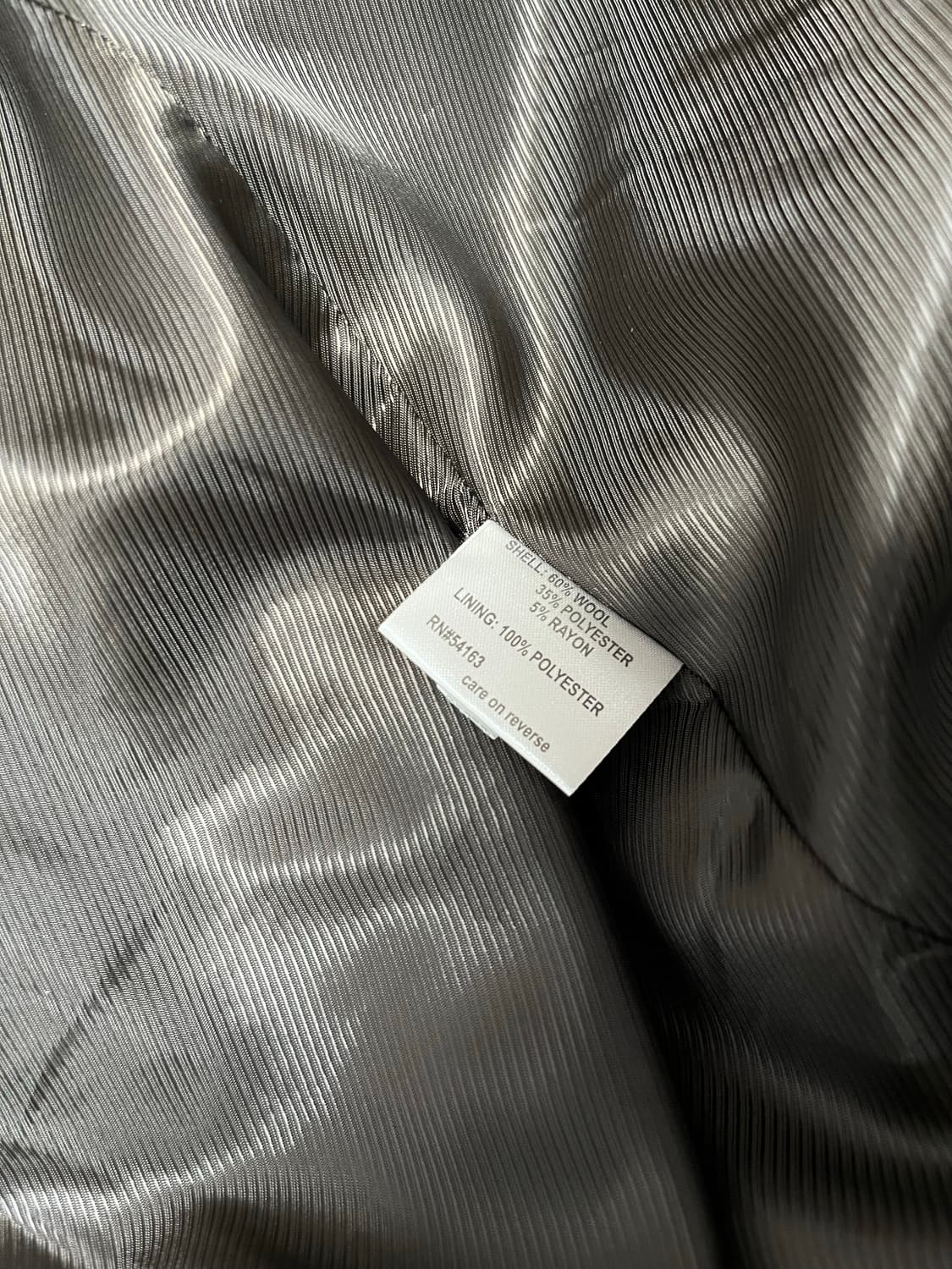 캘빈클라인 숄카라 벨티드 울 코트 상품이미지6