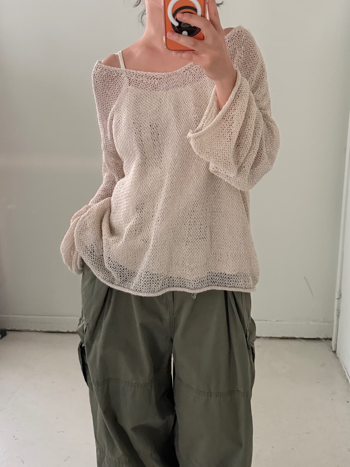 일본빈티지 그런지 썸머니트  상품이미지1