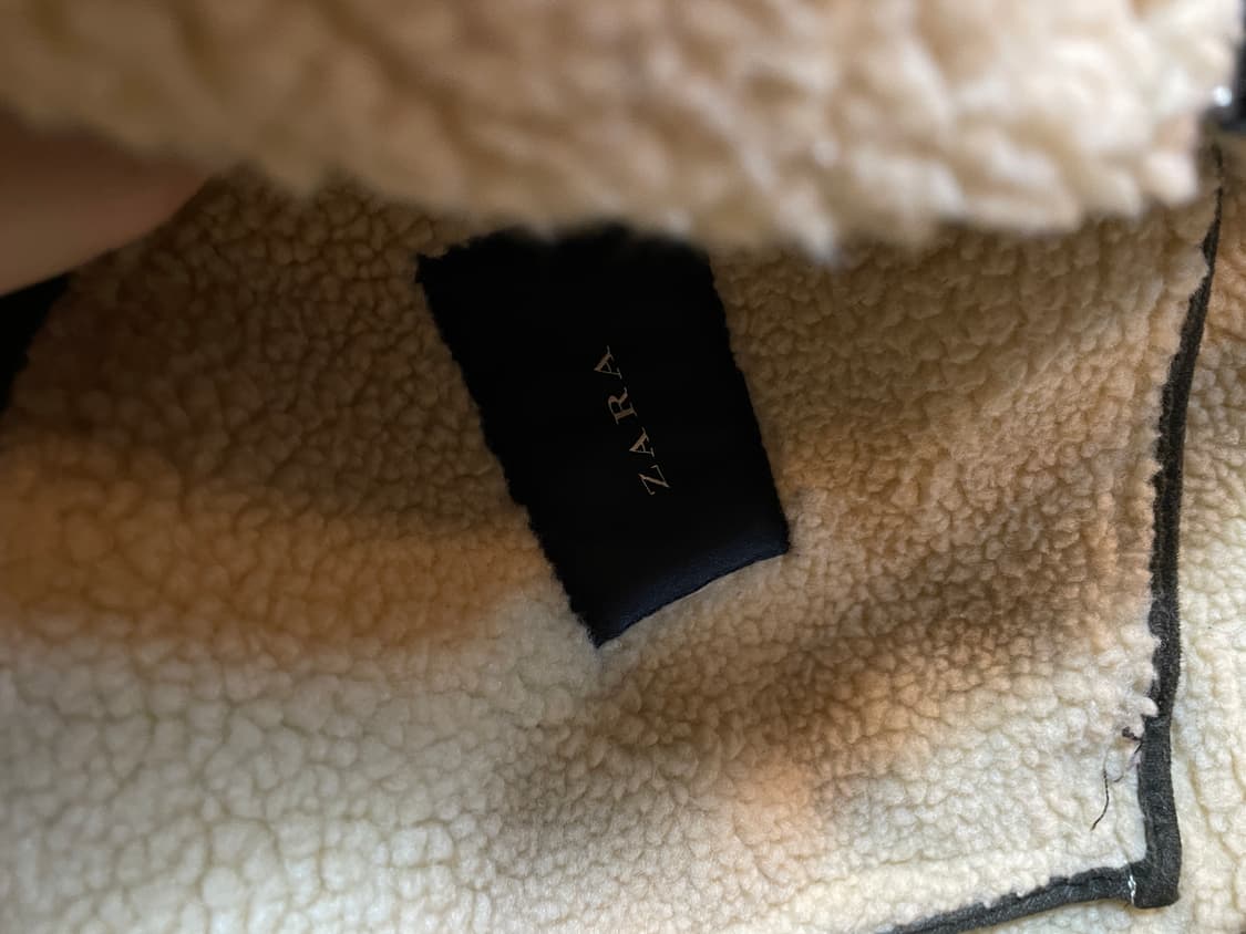 자라 에코 스웨이드 무스탕 상품이미지8