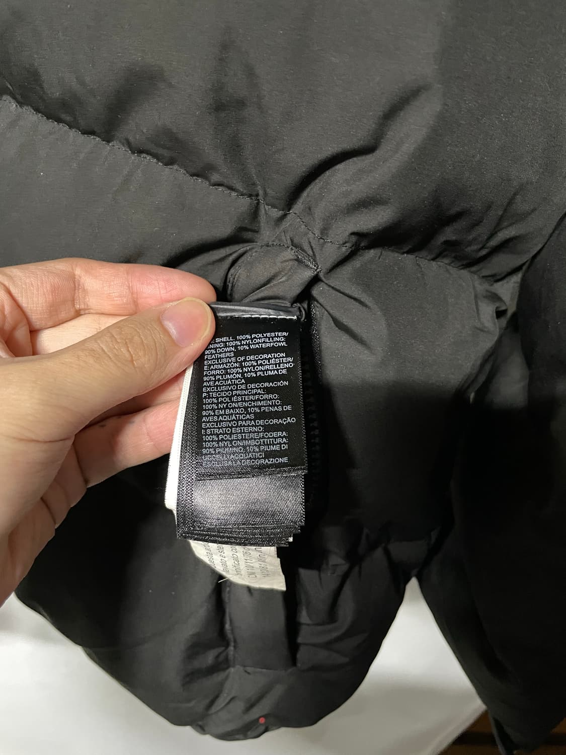 노스페이스 눕시 1992 블랙 해외판 XL 칸예착용모델 상품이미지10