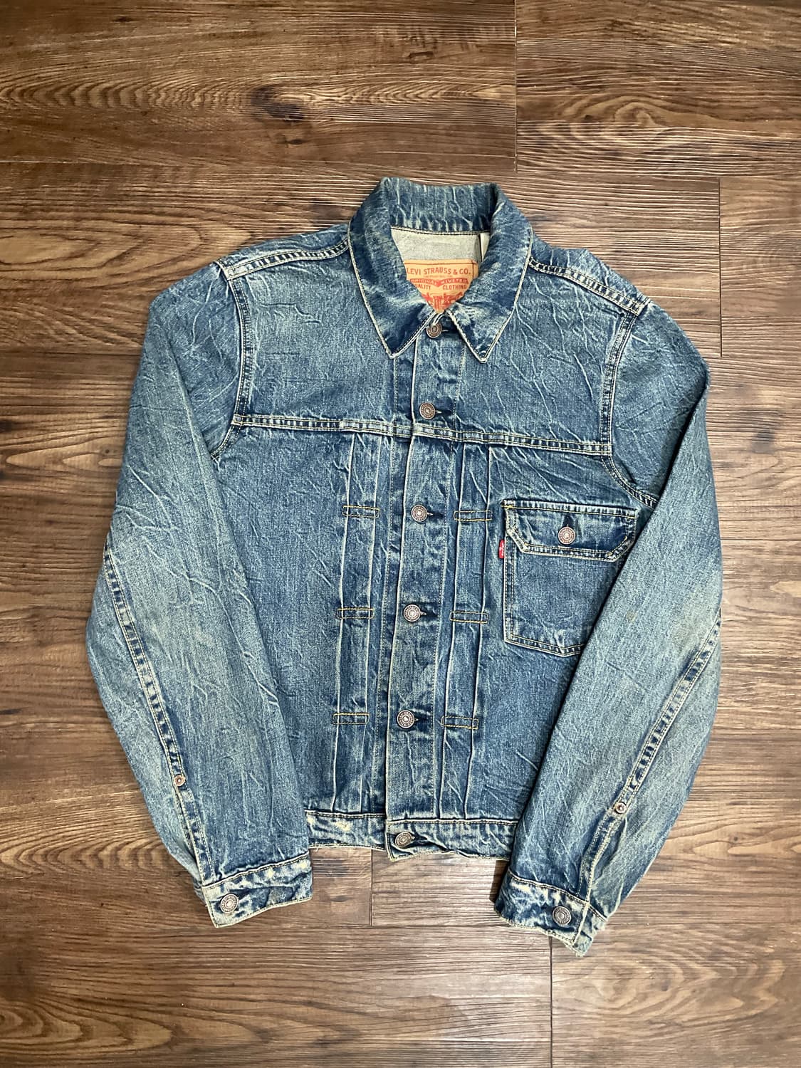 리바이스 1세대 트러커 데님 자켓 상품이미지3