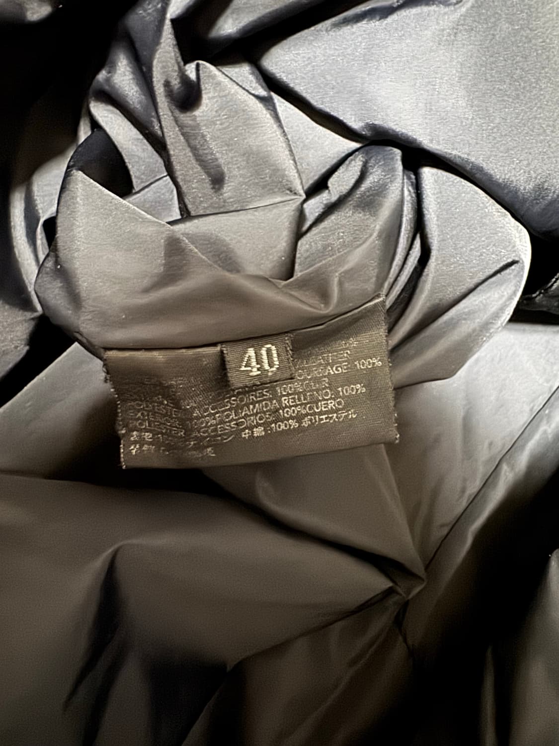 40 프라다 여성 나일론 트렌치코트 상품이미지10