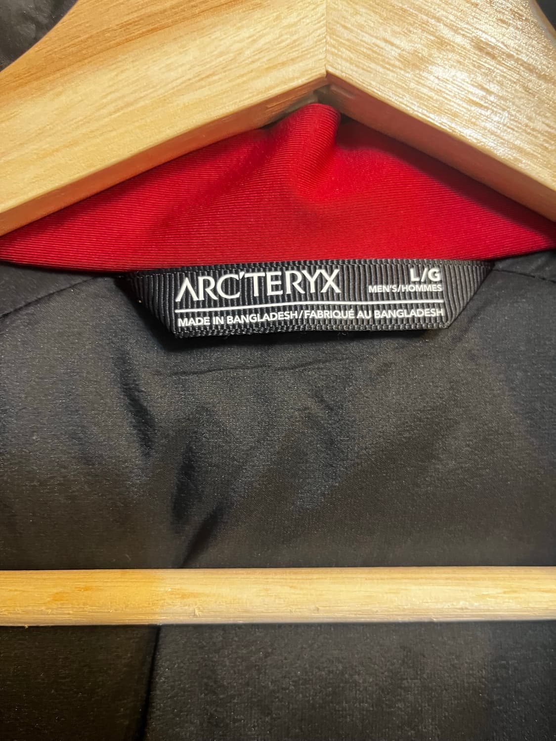 아크테릭스 아톰 ar 보르도 L 사이즈 팝니다 상품이미지5