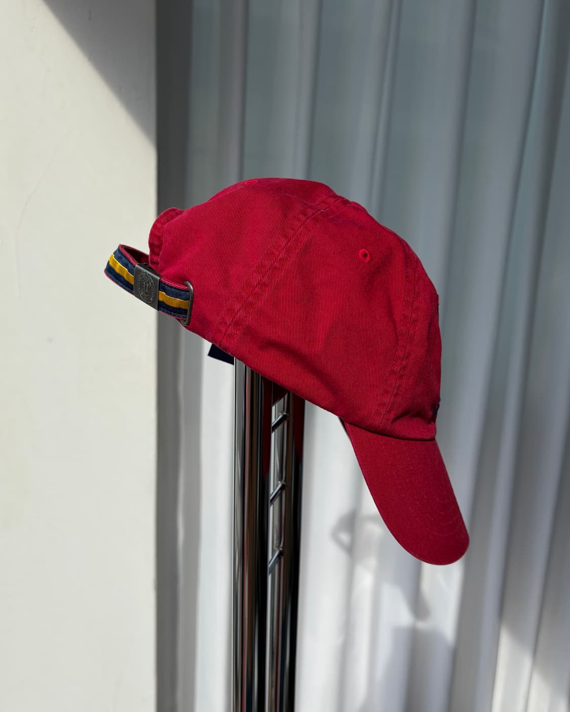 폴로 랄프로렌 클래식 버건디 치노 볼캡 상품이미지5