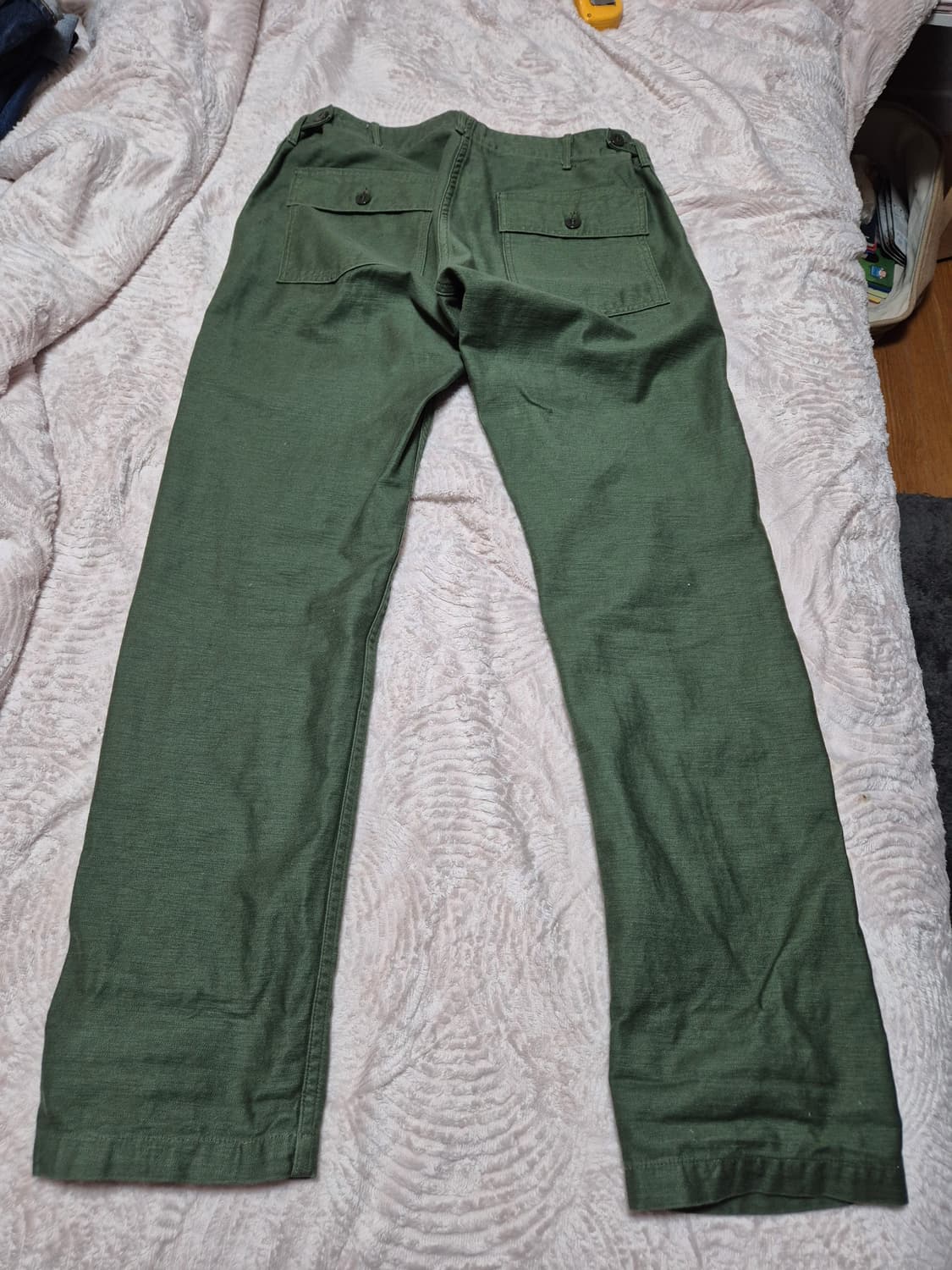 오어슬로우 퍼티그 팬츠 슬림 3사이즈(32) 실착 2회 상품이미지3