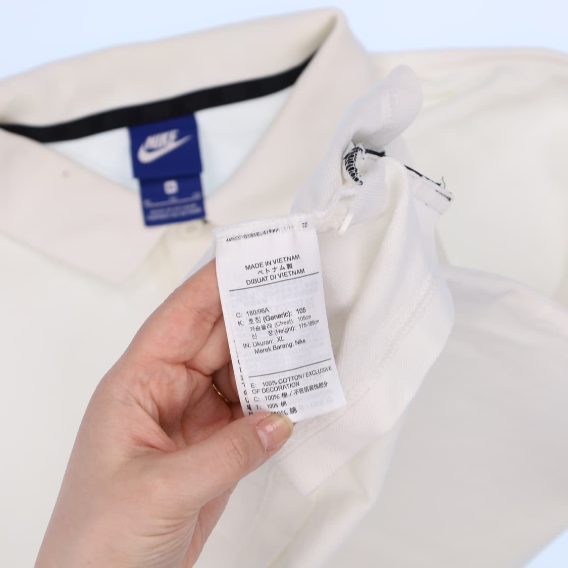 XL 나이키 스우시 반팔 카라티 0407M 상품이미지4