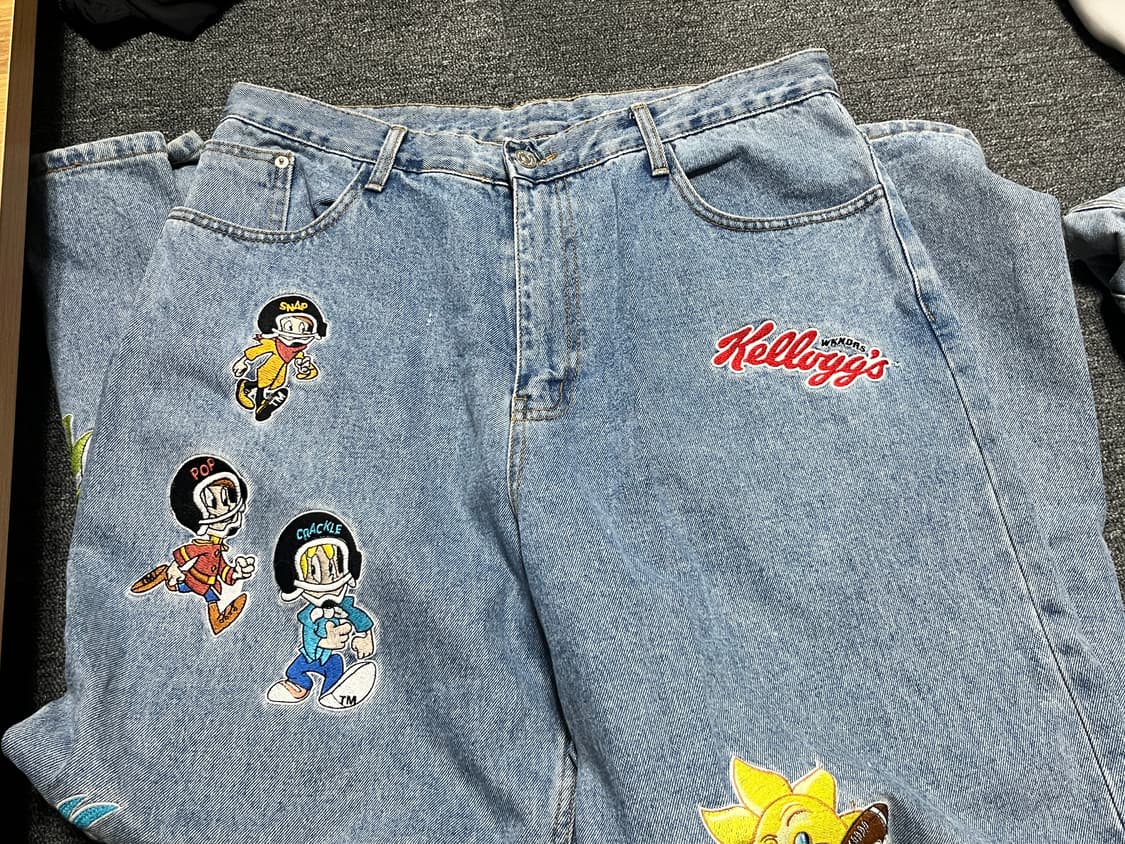 WKNDERS X KELLOGG’S 데님 팬츠 상품이미지1
