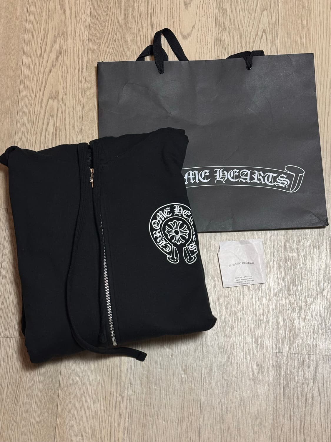 크롬하츠 홀스슈 후드집업 LA익스클루시브 상품이미지2