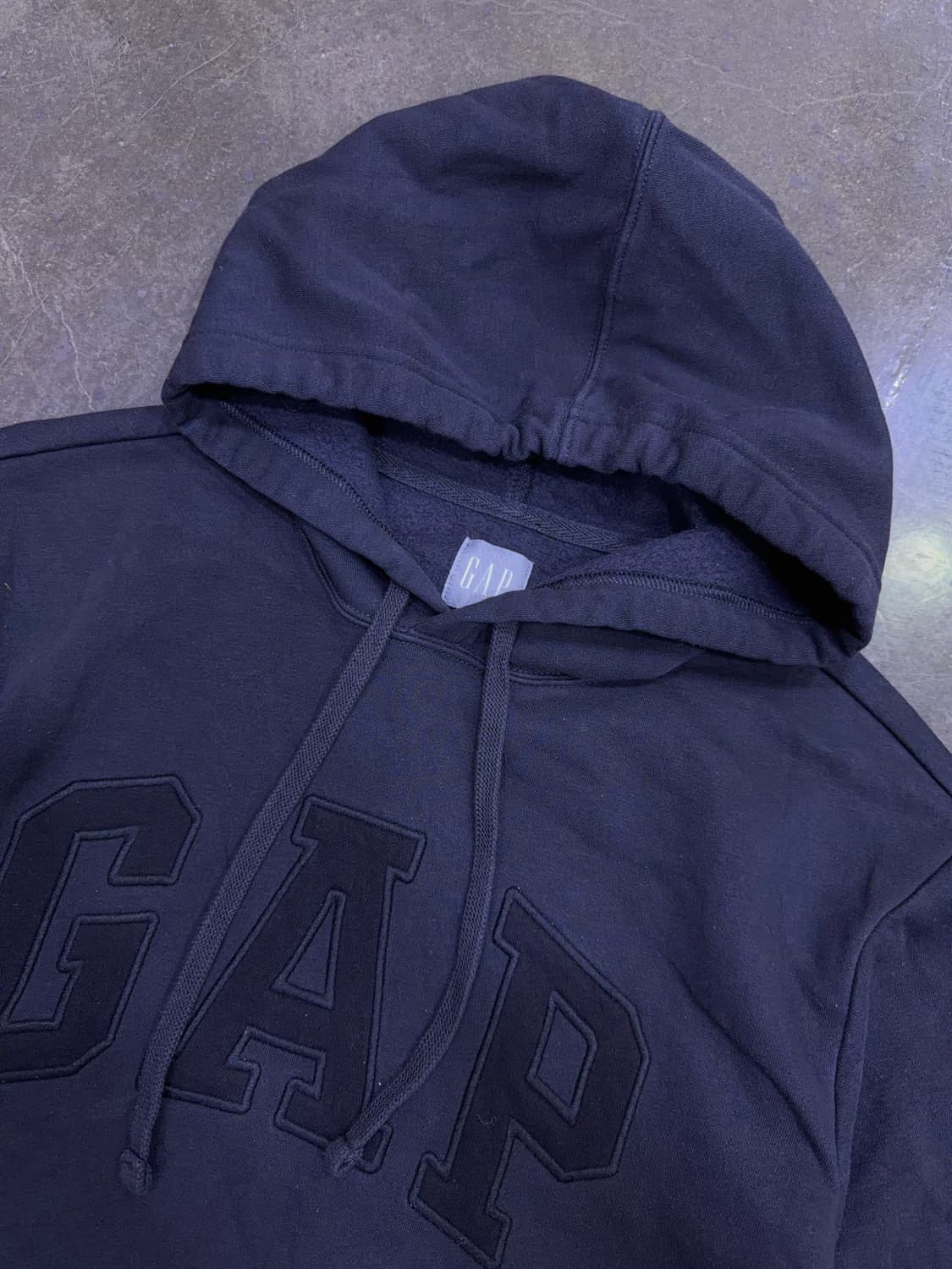 GAP 갭 로고 약기모 후드티 후디 블랙 L 상품이미지3