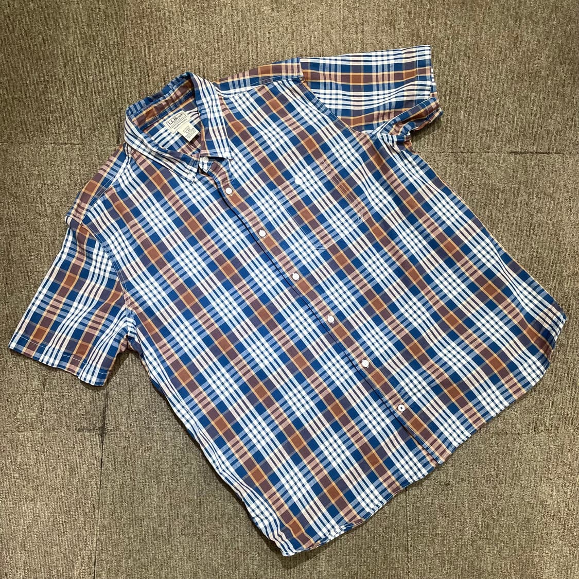  (XL) L.L.Bean 엘엘빈 체크 포켓 셔츠    상품이미지1